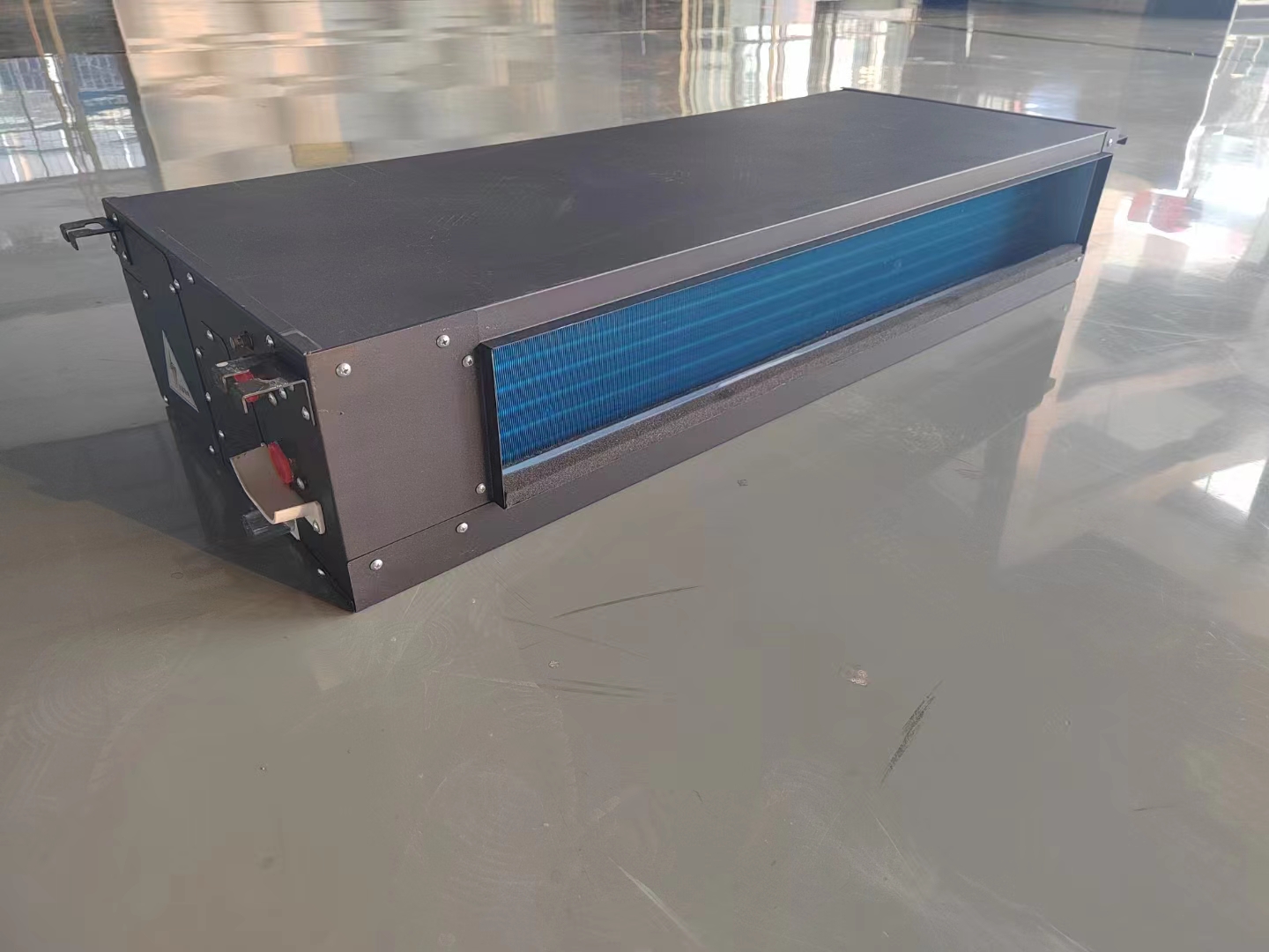 全封閉超薄風(fēng)機(jī)盤管@超薄臥式暗裝風(fēng)機(jī)盤管@規(guī)格型號(hào)(圖1)